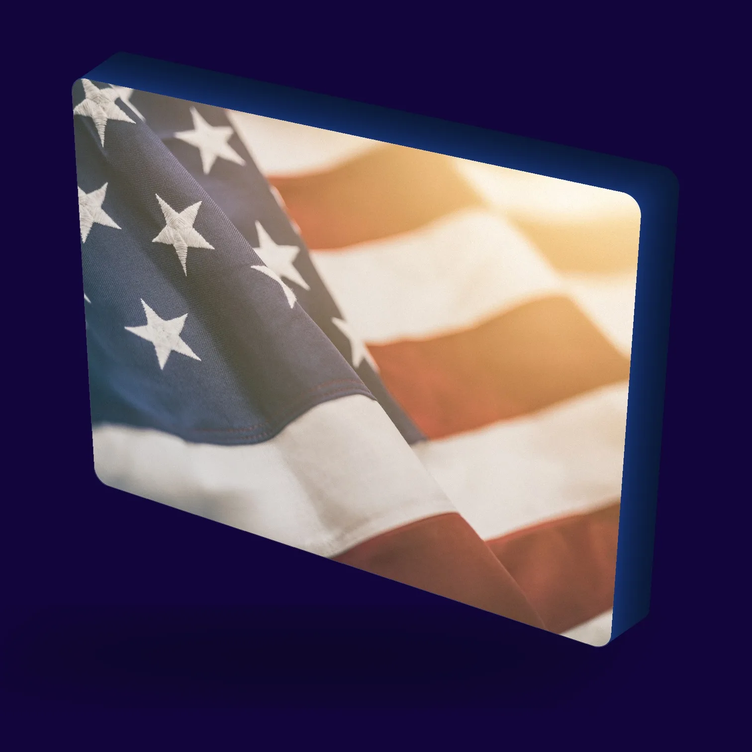 USA Flagge LED-Leuchte