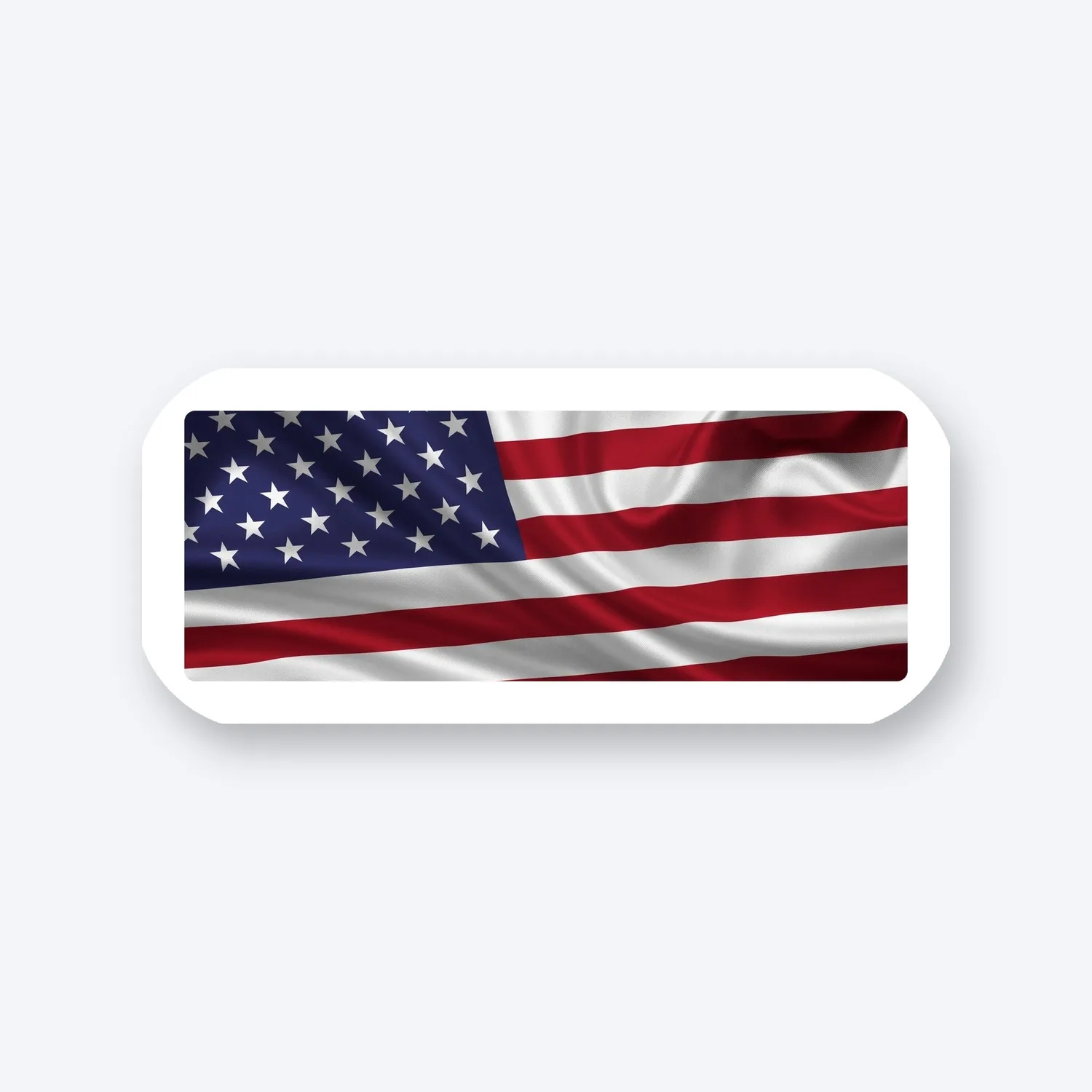 USA Star Spangled Banner Flagge Aufkleber Set
