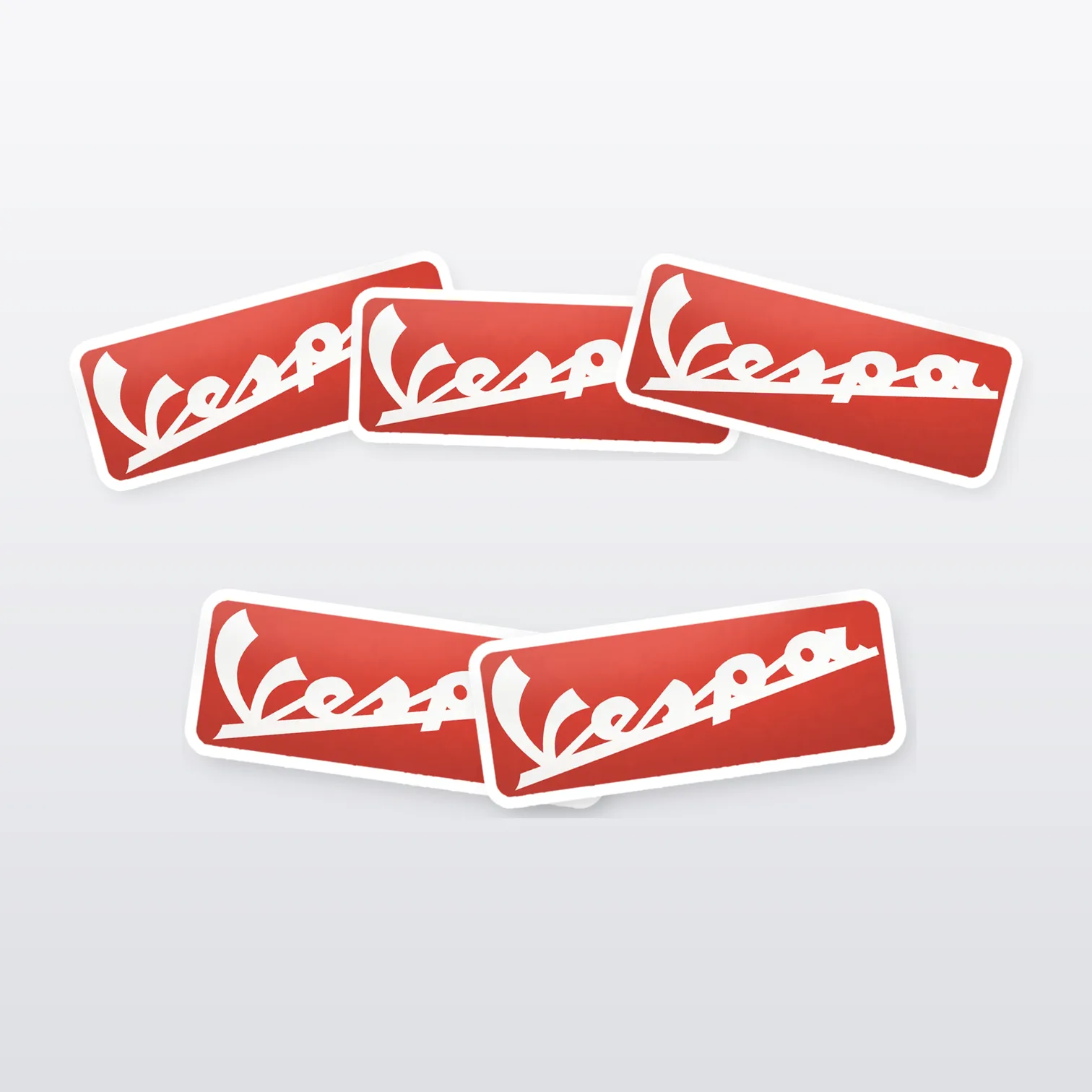 Vespa Aufkleber Set I – 5 Sticker