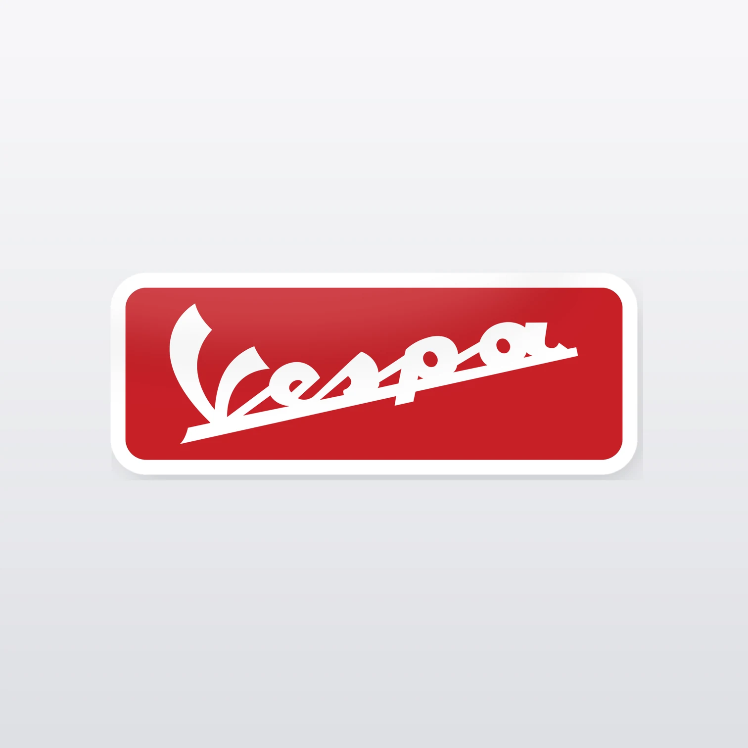 Vespa Aufkleber Set I – einzelner Aufkleber in Großaufnahme
