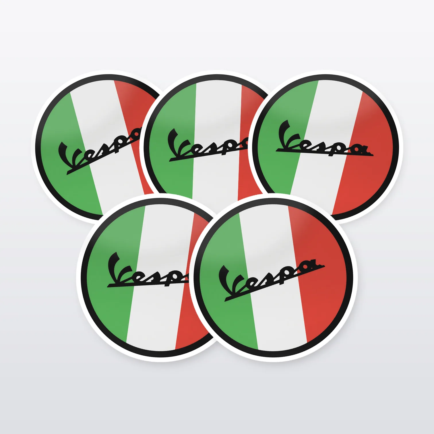 Vespa Aufkleber Set II – 5 Sticker