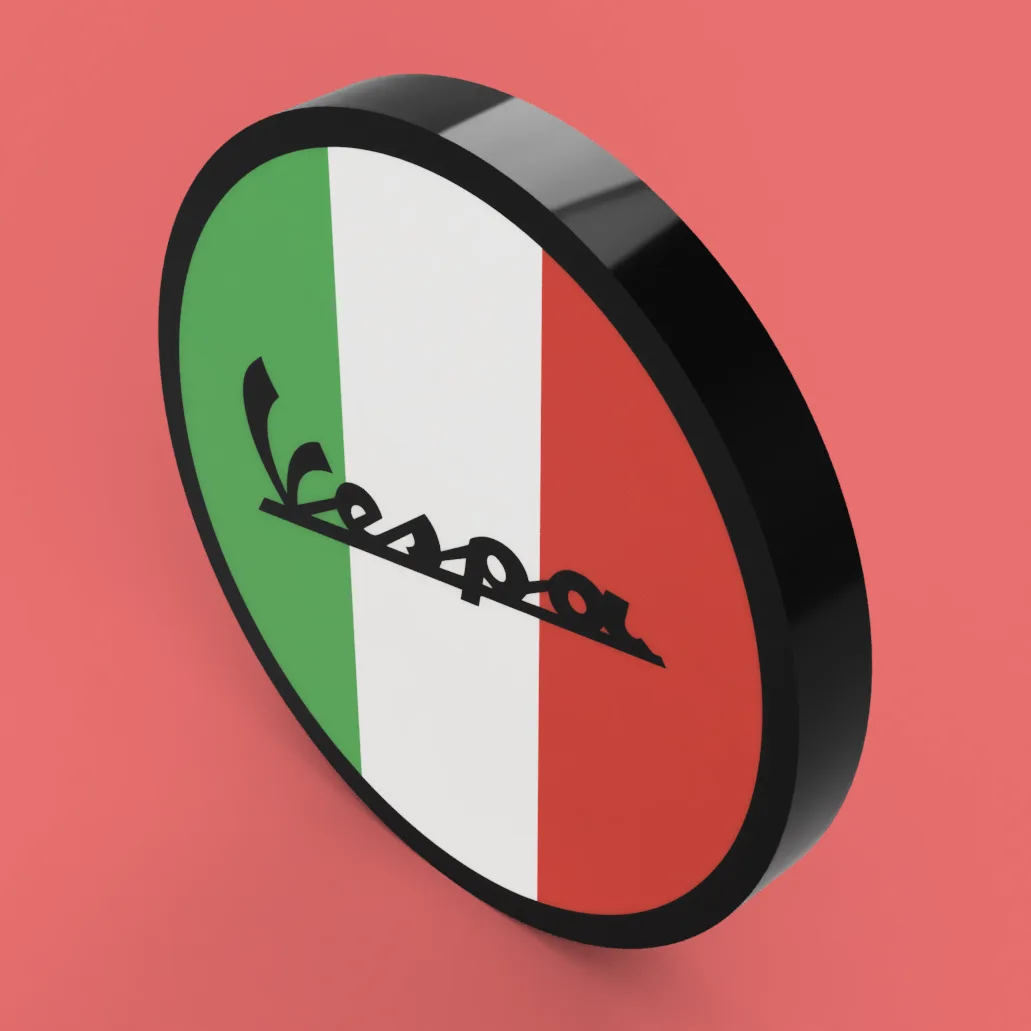 Vespa LED-Leuchte Motiv 2