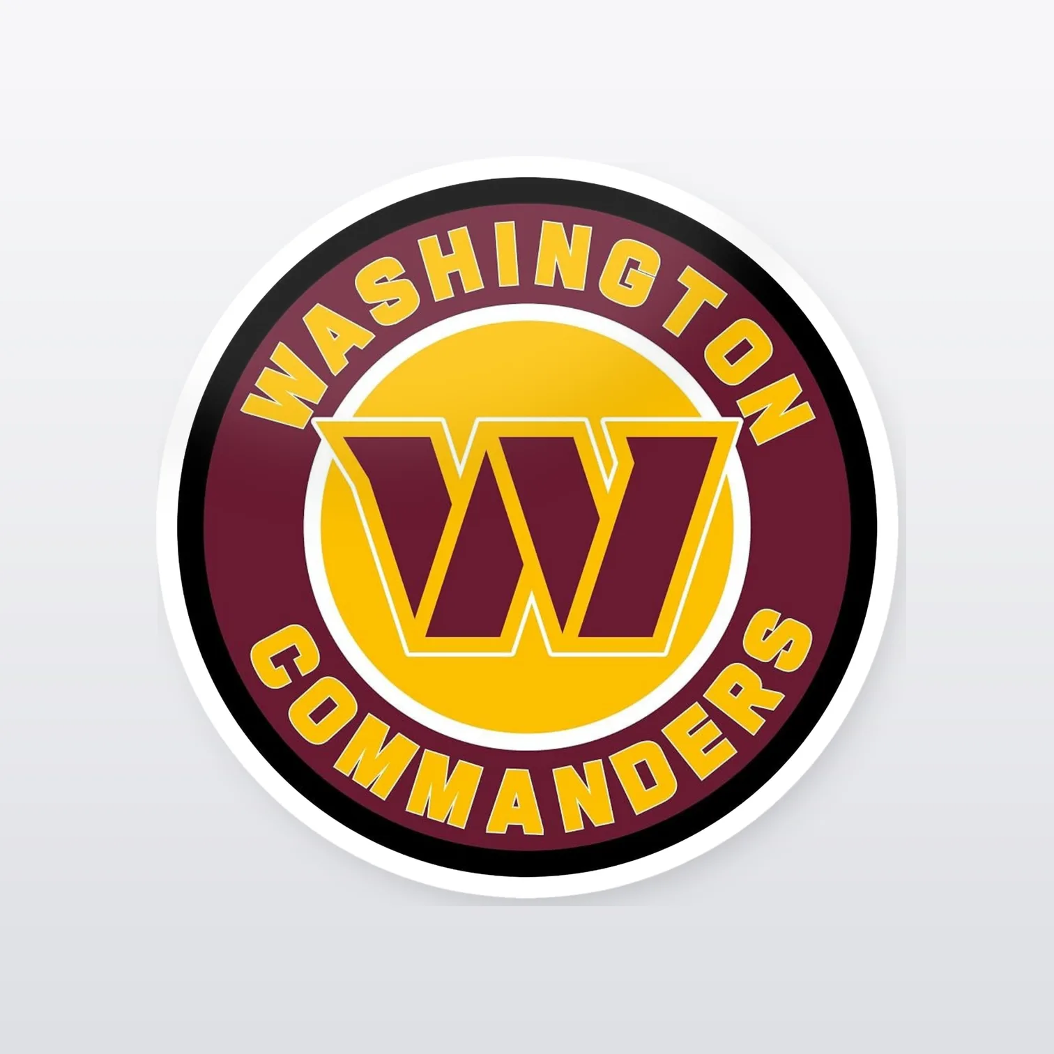 Washington Commanders Aufkleber Set I