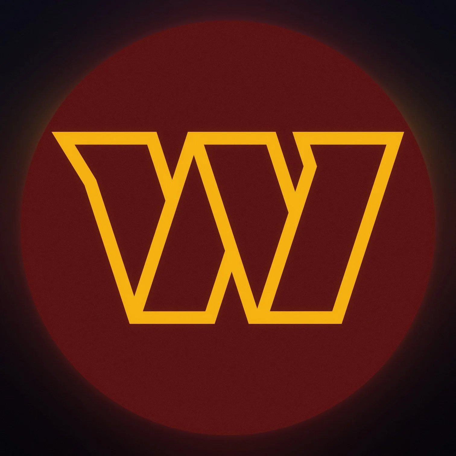 Washington Commanders LED-Leuchte II