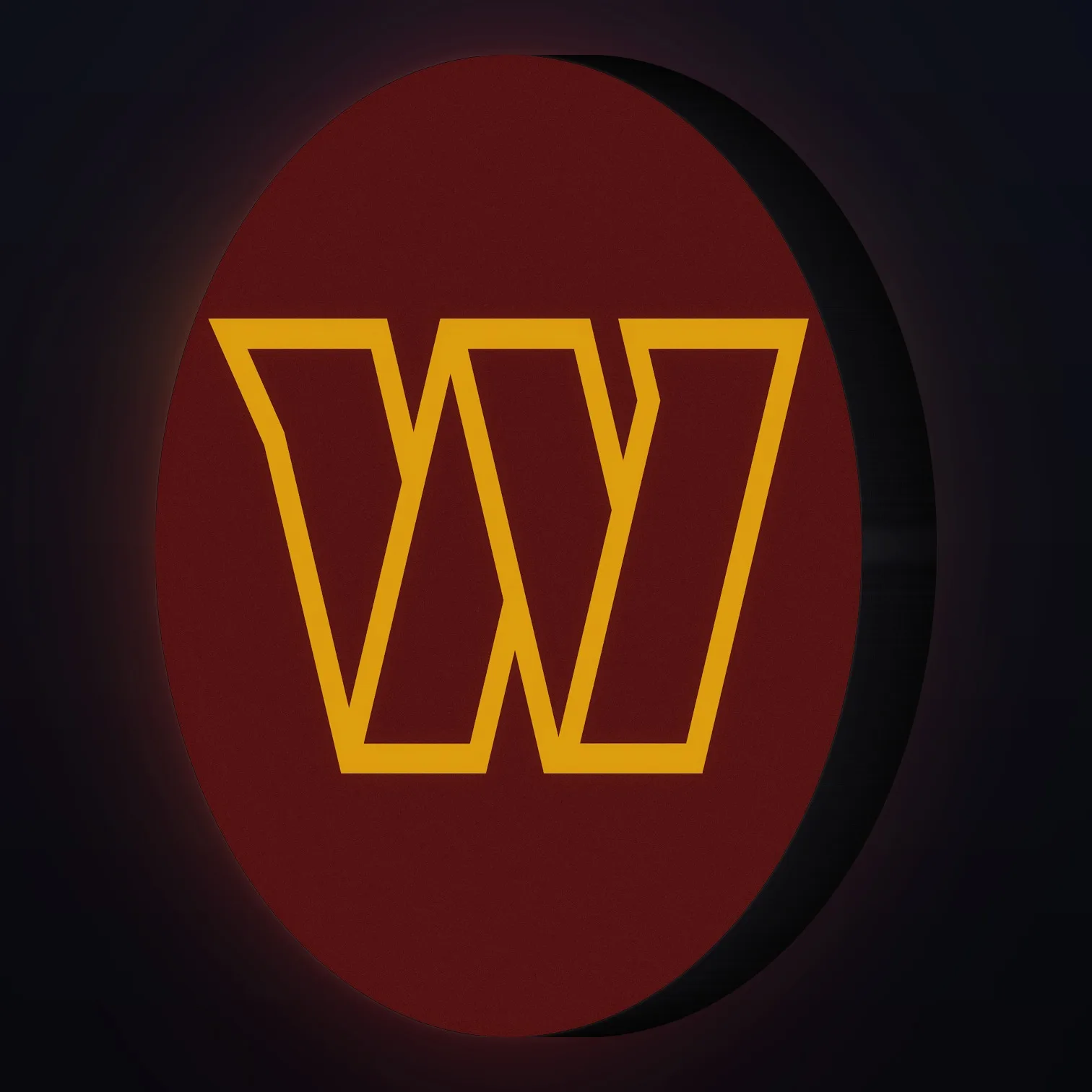 Washington Commanders LED-Leuchte II