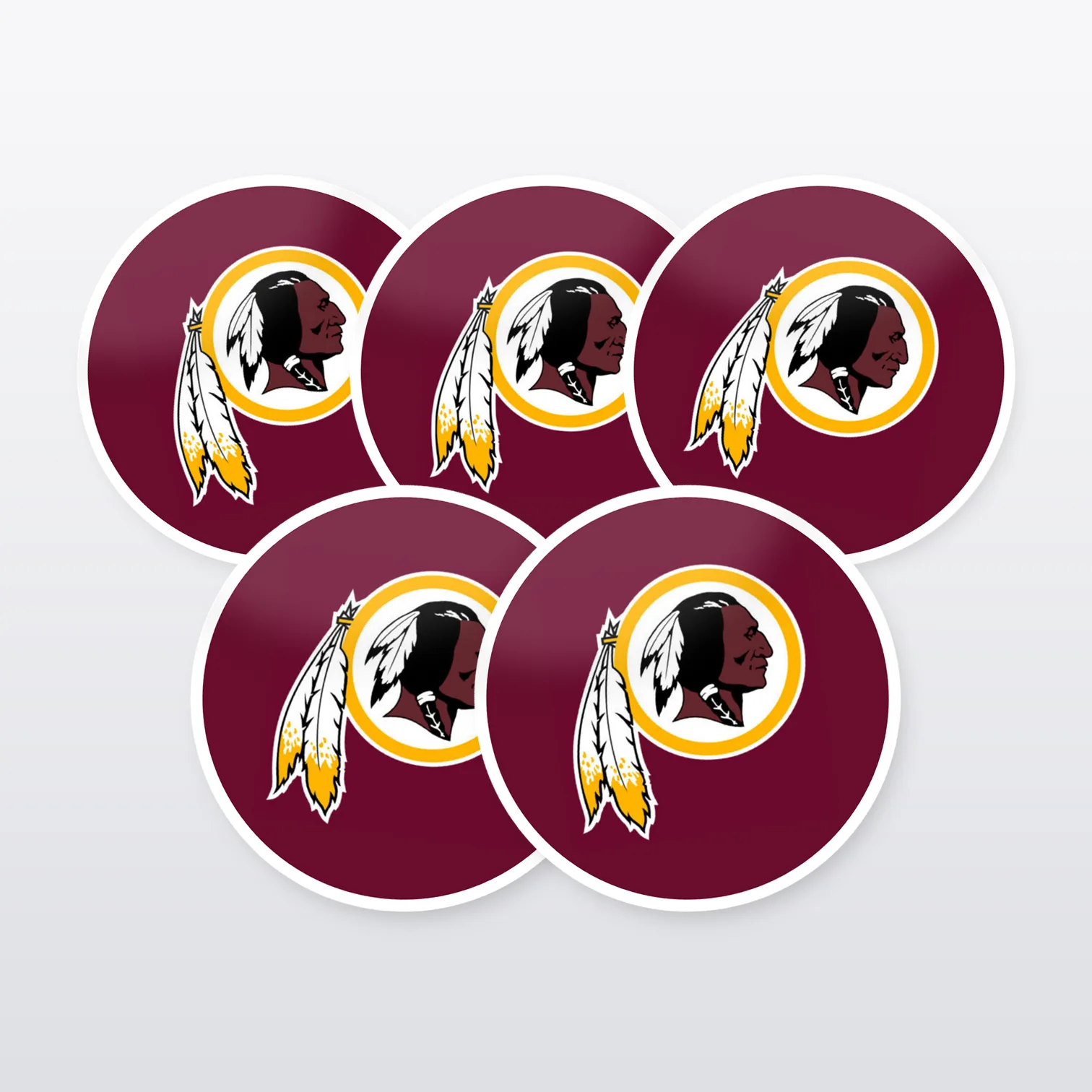 Washington Redskins Aufkleber Set