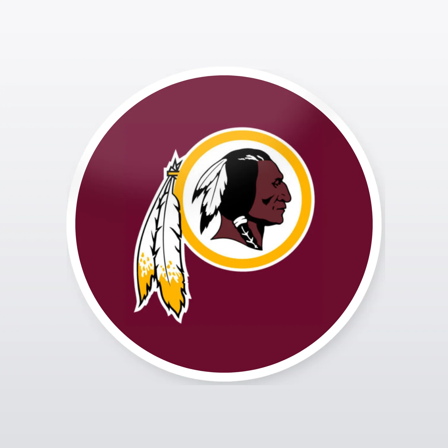 Washington Redskins Aufkleber Set