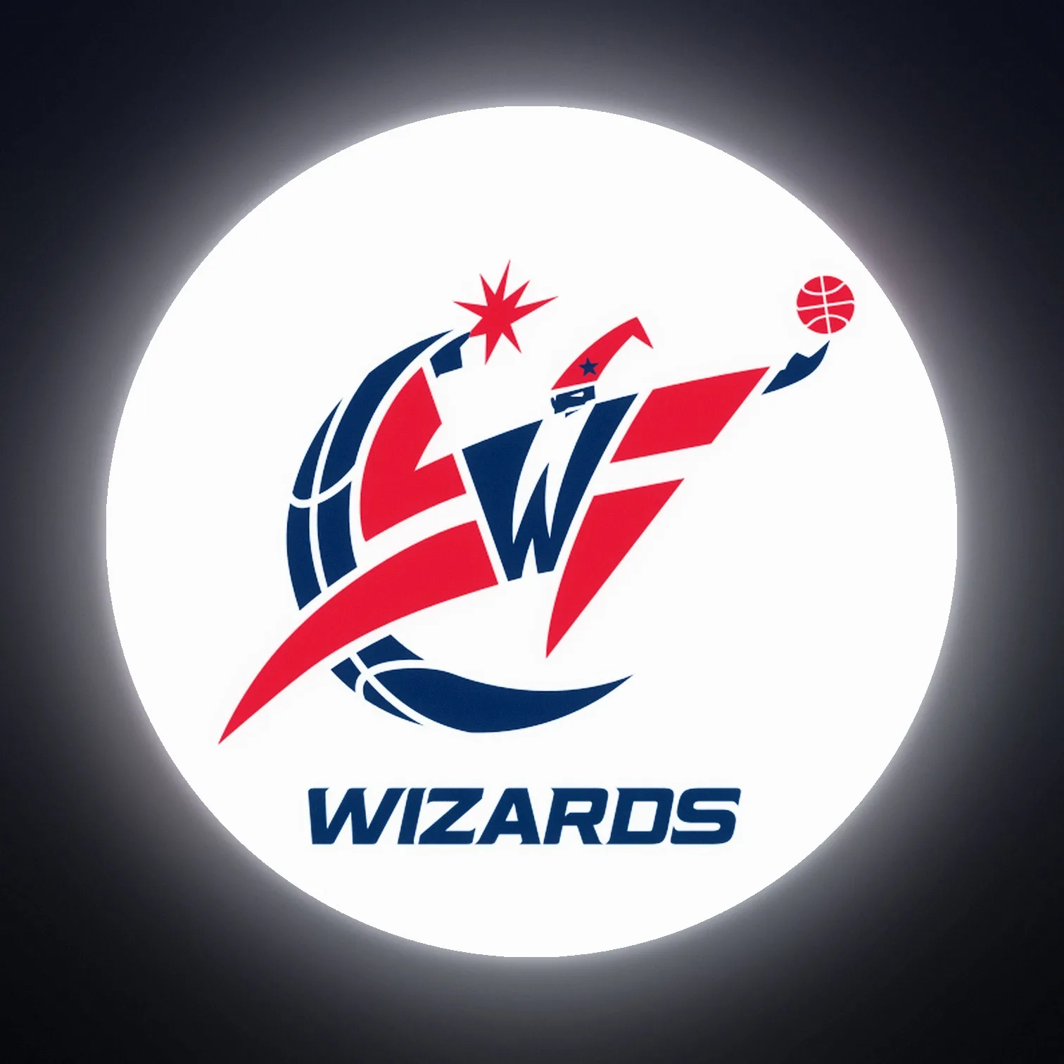 Washington Wizards NBA LED-Leuchte