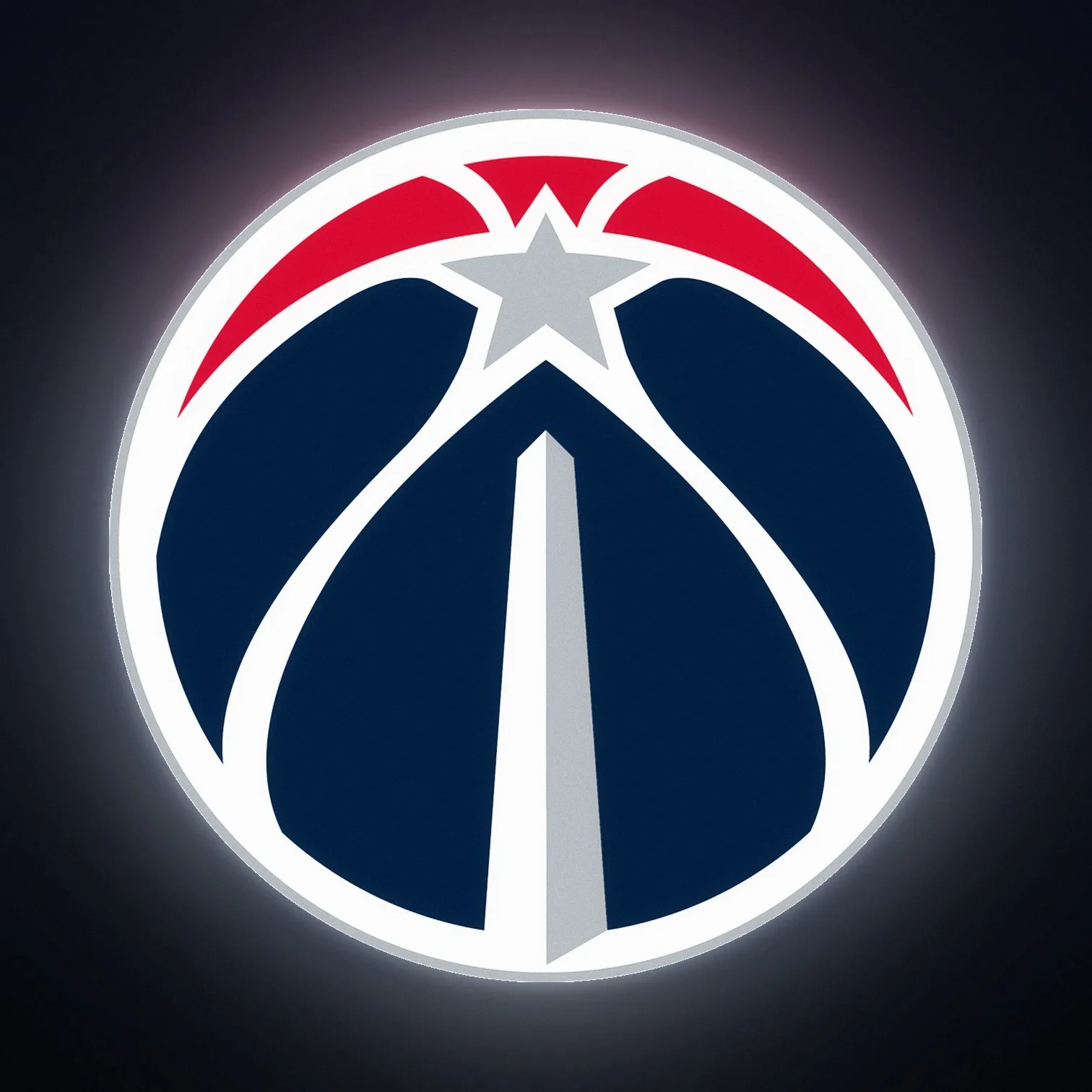 Washington Wizards NBA LED-Leuchte II