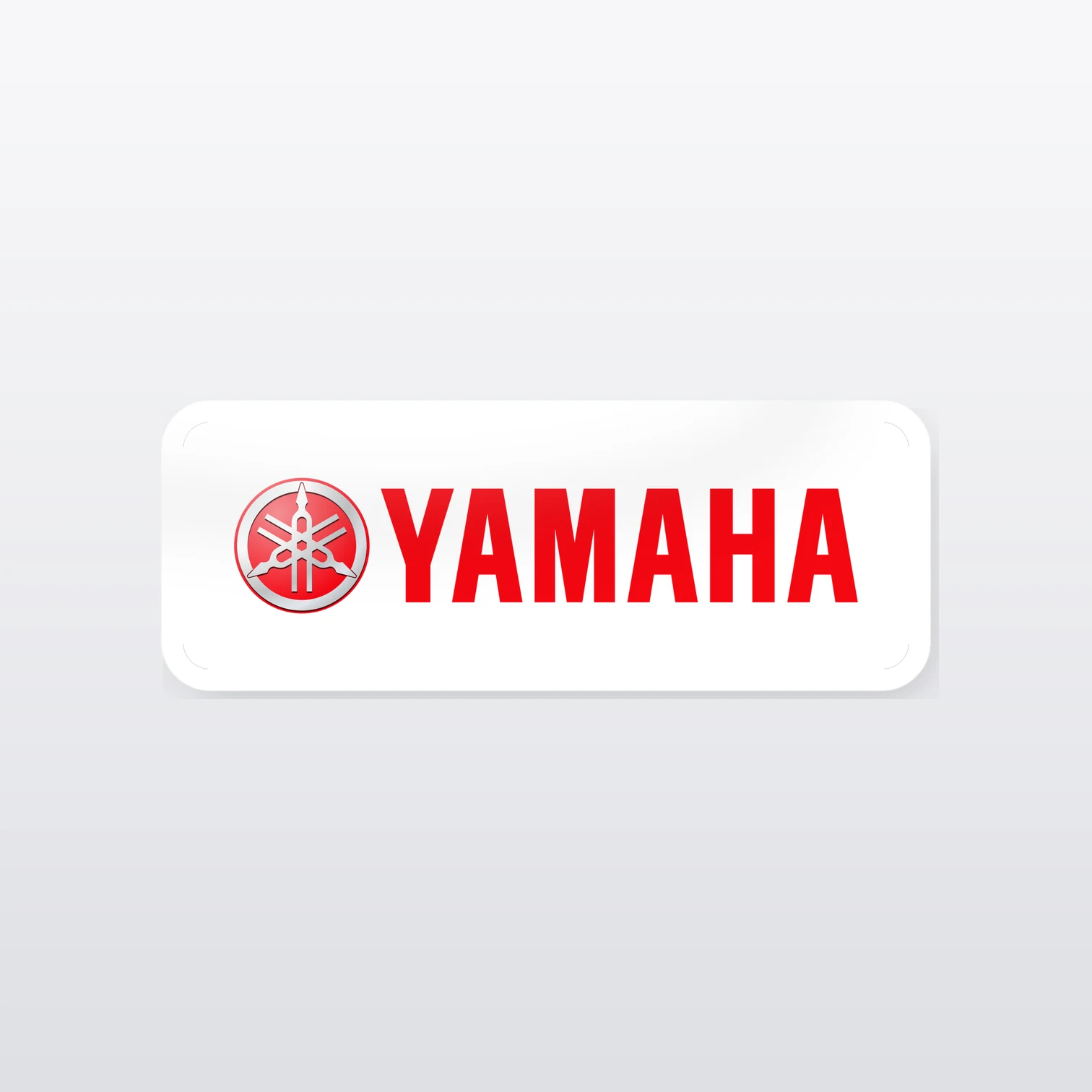 Yamaha Aufkleber Set – einzelner Aufkleber in Großaufnahme
