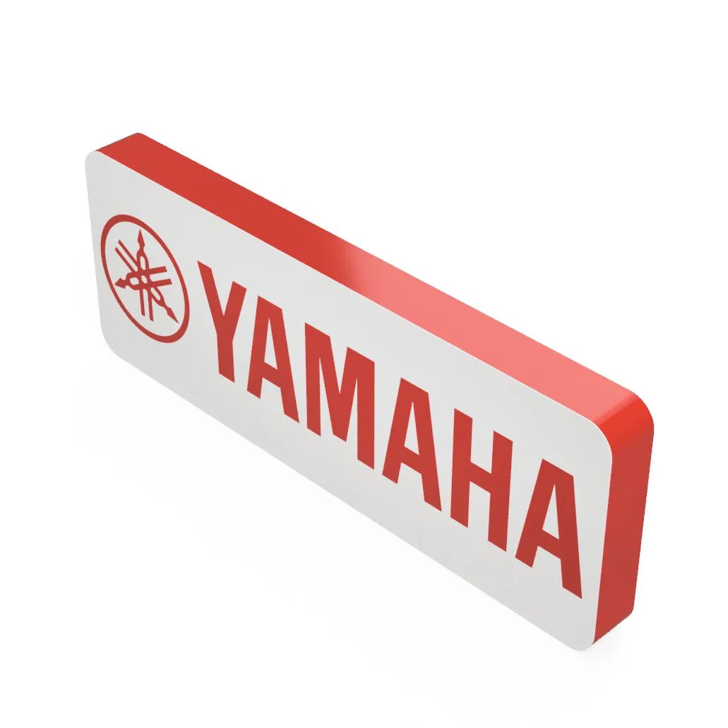 Yamaha LED-Leuchte beleuchtet