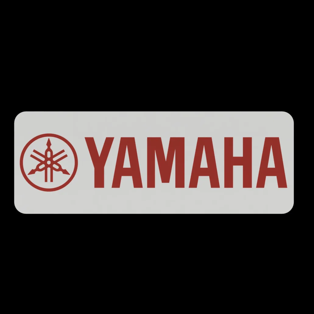 Yamaha LED-Leuchte beleuchtet